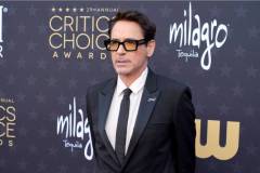 SANTA MONICA, CALIFORNIA - JANUARY 14: Robert Downey Jr. attends the 29th Annual Critics Choice Awards at Barker Hangar on January 14, 2024 in Santa Monica, California. (Photo by Jeff Kravitz/FilmMagic)