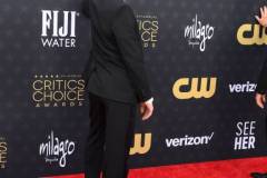 SANTA MONICA, CALIFORNIA - JANUARY 14: Robert Downey Jr. arrives at the 29th Annual Critics Choice Awards at Barker Hangar on January 14, 2024 in Santa Monica, California. (Photo by Steve Granitz/FilmMagic)