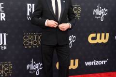 SANTA MONICA, CALIFORNIA - JANUARY 14: Robert Downey Jr. arrives at the 29th Annual Critics Choice Awards at Barker Hangar on January 14, 2024 in Santa Monica, California. (Photo by Steve Granitz/FilmMagic)