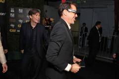 SANTA MONICA, CALIFORNIA - JANUARY 14: (L-R) Cillian Murphy and Robert Downey Jr. attend the 29th Annual Critics Choice Awards at Barker Hangar on January 14, 2024 in Santa Monica, California. (Photo by Kevin Mazur/Getty Images for Critics Choice Association)