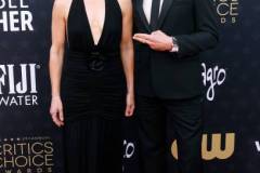 SANTA MONICA, CALIFORNIA - JANUARY 14: Susan Downey and Robert Downey Jr. attend the 29th Annual Critics Choice Awards at The Barker Hangar on January 14, 2024 in Santa Monica, California. (Photo by Taylor Hill/FilmMagic)