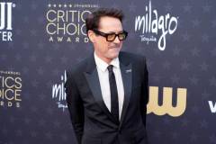 SANTA MONICA, CALIFORNIA - JANUARY 14: Robert Downey Jr. attends the 29th Annual Critics Choice Awards at Barker Hangar on January 14, 2024 in Santa Monica, California. (Photo by Jeff Kravitz/FilmMagic)