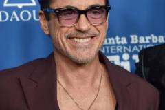 Robert Downey Jr. at the Santa Barbara International Film Festival Maltin Modern Master Award Honoring Robert Downey Jr. held at The Arlington Theatre on February 9, 2024 in Santa Barbara, California. (Photo by Lisa O'Connor/Variety via Getty Images)