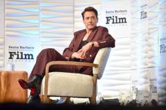 Robert Downey Jr. onstage at the Santa Barbara International Film Festival Maltin Modern Master Award Honoring Robert Downey Jr. held at The Arlington Theatre on February 9, 2024 in Santa Barbara, California. (Photo by Lisa O'Connor/Variety via Getty Images)