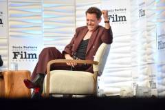 Robert Downey Jr. onstage at the Santa Barbara International Film Festival Maltin Modern Master Award Honoring Robert Downey Jr. held at The Arlington Theatre on February 9, 2024 in Santa Barbara, California. (Photo by Lisa O'Connor/Variety via Getty Images)