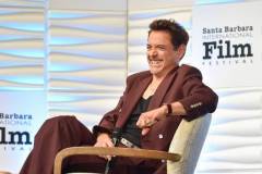Robert Downey Jr. onstage at the Santa Barbara International Film Festival Maltin Modern Master Award Honoring Robert Downey Jr. held at The Arlington Theatre on February 9, 2024 in Santa Barbara, California. (Photo by Lisa O'Connor/Variety via Getty Images)