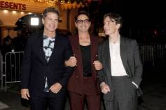 SANTA BARBARA, CALIFORNIA - FEBRUARY 09: (L-R) Rob Lowe, Robert Downey Jr. and Cillian Murphy attend the Maltin Modern Master Award during the 39th Annual Santa Barbara International Film Festival on February 09, 2024 in Santa Barbara, California. (Photo by Tibrina Hobson/Getty Images for SBIFF)