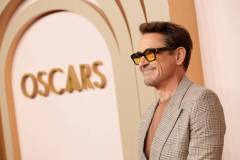 BEVERLY HILLS, CALIFORNIA - FEBRUARY 12: Robert Downey Jr. attends the 96th Oscars Nominees Luncheon at The Beverly Hilton on February 12, 2024 in Beverly Hills, California. (Photo by JC Olivera/Getty Images)