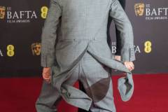 LONDON, UNITED KINGDOM - FEBRUARY 18, 2024: Robert Downey Jr. and Susan Downey attend the EE BAFTA Film Awards ceremony at The Royal Festival Hall in London, United Kingdom on February 18, 2024. (Photo credit should read Wiktor Szymanowicz/Future Publishing via Getty Images)