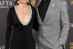 LONDON, UNITED KINGDOM - FEBRUARY 18, 2024: Robert Downey Jr. and Susan Downey attend the EE BAFTA Film Awards ceremony at The Royal Festival Hall in London, United Kingdom on February 18, 2024. (Photo credit should read Wiktor Szymanowicz/Future Publishing via Getty Images)