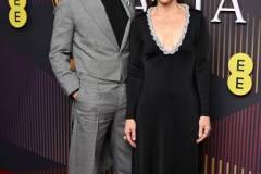 LONDON, ENGLAND - FEBRUARY 18: Robert Downey Jr. and Susan Downey attend the EE BAFTA Film Awards 2024 at The Royal Festival Hall on February 18, 2024 in London, England. (Photo by Gareth Cattermole/BAFTA/Getty Images for BAFTA)