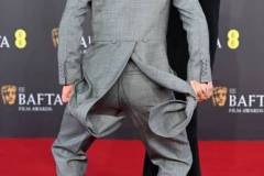 LONDON, ENGLAND - FEBRUARY 18: Robert Downey Jr. and Susan Downey attend the EE BAFTA Film Awards 2024 at The Royal Festival Hall on February 18, 2024 in London, England. (Photo by Joe Maher/BAFTA/Getty Images for BAFTA)