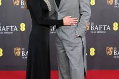 LONDON, ENGLAND - FEBRUARY 18: Susan Downey and Robert Downey Jr. attend the EE BAFTA Film Awards 2024 at The Royal Festival Hall on February 18, 2024 in London, England. (Photo by Joe Maher/BAFTA/Getty Images for BAFTA)