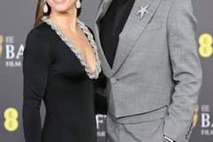 LONDON, ENGLAND - FEBRUARY 18: Susan Downey and Robert Downey Jr. attend the EE BAFTA Film Awards 2024 at The Royal Festival Hall on February 18, 2024 in London, England. (Photo by Joe Maher/BAFTA/Getty Images for BAFTA)