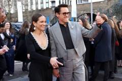 LONDON, ENGLAND - FEBRUARY 18: Susan Downey and Robert Downey Jr. attend the EE BAFTA Film Awards 2024 at The Royal Festival Hall on February 18, 2024 in London, England. (Photo by Tristan Fewings/BAFTA/Getty Images for BAFTA)