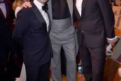 LONDON, ENGLAND - FEBRUARY 18: Robert Downey Jr. (C) attends the EE BAFTA Film Awards 2024 at The Royal Festival Hall on February 18, 2024 in London, England. (Photo by Antony Jones/BAFTA/Getty Images for BAFTA)