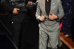 LONDON, ENGLAND - FEBRUARY 18: Robert Downey Jr. accepts the Supporting Actor Award for 'Oppenheimer' on stage during the EE BAFTA Film Awards 2024 at The Royal Festival Hall on February 18, 2024 in London, England. (Photo by Joe Maher/BAFTA/Getty Images for BAFTA)