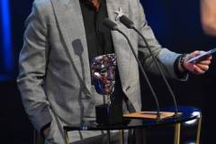 LONDON, ENGLAND - FEBRUARY 18: Robert Downey Jr. accepts the Supporting Actor Award for 'Oppenheimer' on stage during the EE BAFTA Film Awards 2024 at The Royal Festival Hall on February 18, 2024 in London, England. (Photo by Joe Maher/BAFTA/Getty Images for BAFTA)