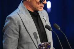 LONDON, ENGLAND - FEBRUARY 18: Robert Downey Jr. accepts the Supporting Actor Award for 'Oppenheimer' on stage during the EE BAFTA Film Awards 2024 at The Royal Festival Hall on February 18, 2024 in London, England. (Photo by Joe Maher/BAFTA/Getty Images for BAFTA)