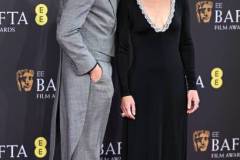 LONDON, ENGLAND - FEBRUARY 18: Robert Downey Jr. and Susan Downey attend the 2024 EE BAFTA Film Awards at The Royal Festival Hall on February 18, 2024 in London, England. (Photo by Stephane Cardinale - Corbis/Corbis via Getty Images)