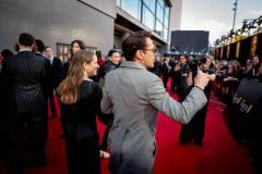 LONDON, ENGLAND - FEBRUARY 18: Susan Downey and Robert Downey Jr. attend the EE BAFTA Film Awards 2024 at The Royal Festival Hall on February 18, 2024 in London, England. (Photo by Carlo Paloni/BAFTA via Getty Images)