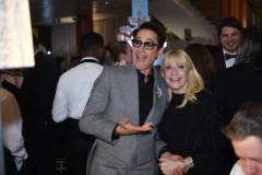 LONDON, ENGLAND - FEBRUARY 18: Robert Downey Jr. and Ellen Mirojnick during the EE BAFTA Film Awards 2024 Dinner at The Royal Festival Hall on February 18, 2024 in London, England. (Photo by Antony Jones/BAFTA/Getty Images for BAFTA)