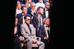 LONDON, ENGLAND - FEBRUARY 18: Robert Downey Jr in the audience during the EE BAFTA Film Awards 2024 at The Royal Festival Hall on February 18, 2024 in London, England. (Photo by Iona Wolff/BAFTA via Getty Images)