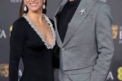 LONDON, ENGLAND - FEBRUARY 18: Susan Downey and Robert Downey Jr. attend the 2024 EE BAFTA Film Awards at The Royal Festival Hall on February 18, 2024 in London, England. (Photo by Karwai Tang/WireImage)