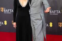 LONDON, ENGLAND - FEBRUARY 18: Robert Downey Jr. and Susan Downey attend the 2024 EE BAFTA Film Awards at The Royal Festival Hall on February 18, 2024 in London, England. (Photo by Samir Hussein/WireImage)