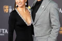 LONDON, ENGLAND - FEBRUARY 18: Robert Downey Jr. and Susan Downey attend the 2024 EE BAFTA Film Awards at The Royal Festival Hall on February 18, 2024 in London, England. (Photo by Samir Hussein/WireImage)