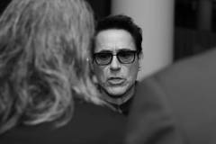 LONDON, ENGLAND - FEBRUARY 18: (EDITORS NOTE: Image has been converted to black and white.) Robert Downey Jr. during the EE BAFTA Film Awards 2024 Dinner at The Royal Festival Hall on February 18, 2024 in London, England. (Photo by Shane Anthony Sinclair/BAFTA/Getty Images for BAFTA)