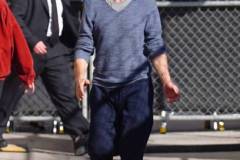 LOS ANGELES, CA - FEBRUARY 22: Robert Downey Jr. is seen arriving at 'Jimmy Kimmel Live' Show on February 22, 2024 in Los Angeles, California.  (Photo by JOCE/Bauer-Griffin/GC Images)