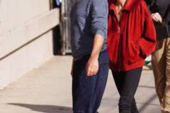 LOS ANGELES, CA - FEBRUARY 22: Robert Downey Jr. is seen arriving at 'Jimmy Kimmel Live' Show on February 22, 2024 in Los Angeles, California.  (Photo by JOCE/Bauer-Griffin/GC Images)