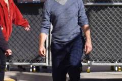 LOS ANGELES, CA - FEBRUARY 22: Robert Downey Jr. is seen arriving at 'Jimmy Kimmel Live' Show on February 22, 2024 in Los Angeles, California.  (Photo by JOCE/Bauer-Griffin/GC Images)