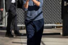 LOS ANGELES, CA - FEBRUARY 22: Robert Downey Jr. is seen at "Jimmy Kimmel Live" on February 22, 2024 in Los Angeles, California.  (Photo by RB/Bauer-Griffin/GC Images)