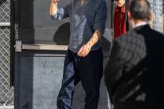 LOS ANGELES, CA - FEBRUARY 22: Robert Downey Jr. is seen at "Jimmy Kimmel Live" on February 22, 2024 in Los Angeles, California.  (Photo by RB/Bauer-Griffin/GC Images)