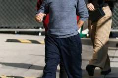 LOS ANGELES, CA - FEBRUARY 22:  Robert Downey Jr. is seen arriving at 'Jimmy Kimmel Live!' on February 22, 2024 in Los Angeles, California.  (Photo by ZZHollywood To You/Star Max/GC Images)