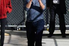 LOS ANGELES, CA - FEBRUARY 22:  Robert Downey Jr. is seen arriving at 'Jimmy Kimmel Live!' on February 22, 2024 in Los Angeles, California.  (Photo by ZZHollywood To You/Star Max/GC Images)