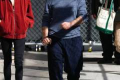 LOS ANGELES, CA - FEBRUARY 22:  Robert Downey Jr. is seen arriving at 'Jimmy Kimmel Live!' on February 22, 2024 in Los Angeles, California.  (Photo by ZZHollywood To You/Star Max/GC Images)