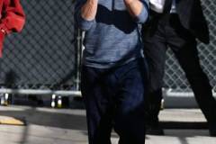 LOS ANGELES, CA - FEBRUARY 22:  Robert Downey Jr. is seen arriving at 'Jimmy Kimmel Live!' on February 22, 2024 in Los Angeles, California.  (Photo by ZZHollywood To You/Star Max/GC Images)