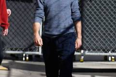 LOS ANGELES, CA - FEBRUARY 22:  Robert Downey Jr. is seen arriving at 'Jimmy Kimmel Live!' on February 22, 2024 in Los Angeles, California.  (Photo by ZZHollywood To You/Star Max/GC Images)