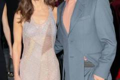 Los Angeles, CA - February 24: Robert Downey Jr. and Susan Downey arriving on the red carpet at the 30th Screen Actors Guild Awards in Shrine Auditorium and Expo Hall in Los Angeles, CA, Saturday, Feb. 24, 2024. (Rob Gauthier / Los Angeles Times via Getty Images)
