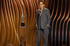 Los Angeles, CA - February 24: Robert Downey Jr. photographed during the 30th Screen Actors Guild Awards in Shrine Auditorium and Expo Hall in Los Angeles, CA, Saturday, Feb. 24, 2024. (Robert Gauthier / Los Angeles Times via Getty Images)