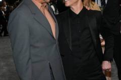 Robert Downey Jr. and Tig Notaro at the 30th Annual Screen Actors Guild Awards held at the Shrine Auditorium and Expo Hall on February 24, 2024 in Los Angeles, California. (Photo by Michael Buckner/Variety via Getty Images)