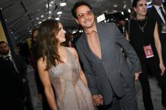 Susan Downey and Robert Downey Jr. at the 30th Annual Screen Actors Guild Awards held at the Shrine Auditorium and Expo Hall on February 24, 2024 in Los Angeles, California. (Photo by Michael Buckner/Variety via Getty Images)
