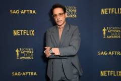 LOS ANGELES, CALIFORNIA - FEBRUARY 24: Robert Downey Jr. attends the 30th Annual Screen Actors Guild Awards at Shrine Auditorium and Expo Hall on February 24, 2024 in Los Angeles, California. (Photo by JC Olivera/GA/The Hollywood Reporter via Getty Images)