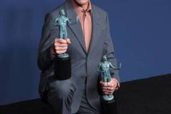 LOS ANGELES, CALIFORNIA - FEBRUARY 24: Robert Downey Jr. poses at the 30th Annual Screen Actors Guild Awards  at Shrine Auditorium and Expo Hall on February 24, 2024 in Los Angeles, California. (Photo by Steve Granitz/FilmMagic)