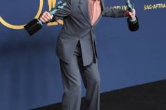 LOS ANGELES, CALIFORNIA - FEBRUARY 24: Robert Downey Jr. poses at the 30th Annual Screen Actors Guild Awards  at Shrine Auditorium and Expo Hall on February 24, 2024 in Los Angeles, California. (Photo by Steve Granitz/FilmMagic)