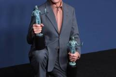 LOS ANGELES, CALIFORNIA - FEBRUARY 24: Robert Downey Jr. poses at the 30th Annual Screen Actors Guild Awards  at Shrine Auditorium and Expo Hall on February 24, 2024 in Los Angeles, California. (Photo by Steve Granitz/FilmMagic)