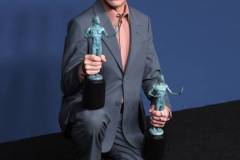 LOS ANGELES, CALIFORNIA - FEBRUARY 24: Robert Downey Jr. poses at the 30th Annual Screen Actors Guild Awards  at Shrine Auditorium and Expo Hall on February 24, 2024 in Los Angeles, California. (Photo by Steve Granitz/FilmMagic)